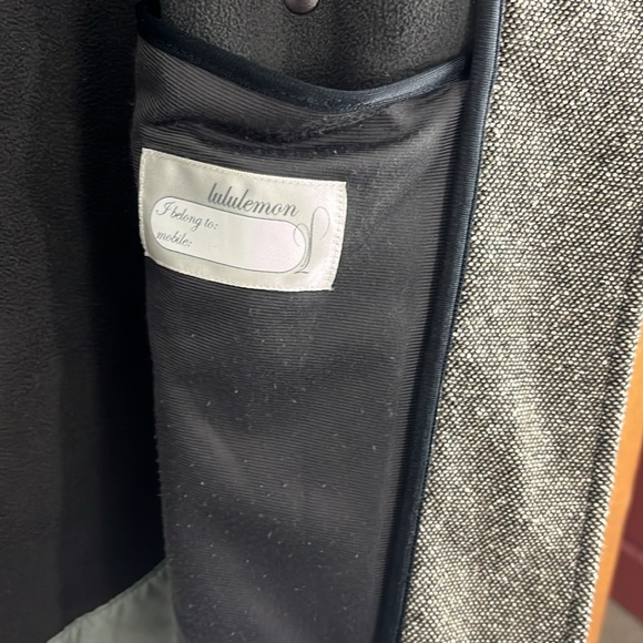 Lululemon Audrey Brown Tweed-Look Jacket w/ Fleece Lining - Picture 13 of 14